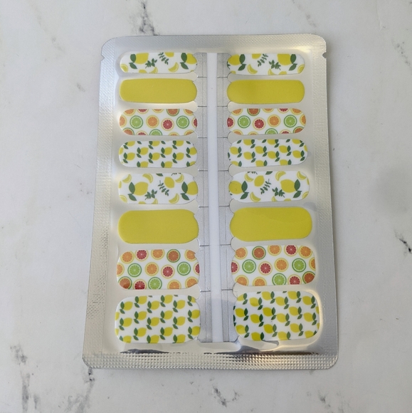 5 for $15 Nail Wraps - Lemon Liqueur - Picture 2 of 7